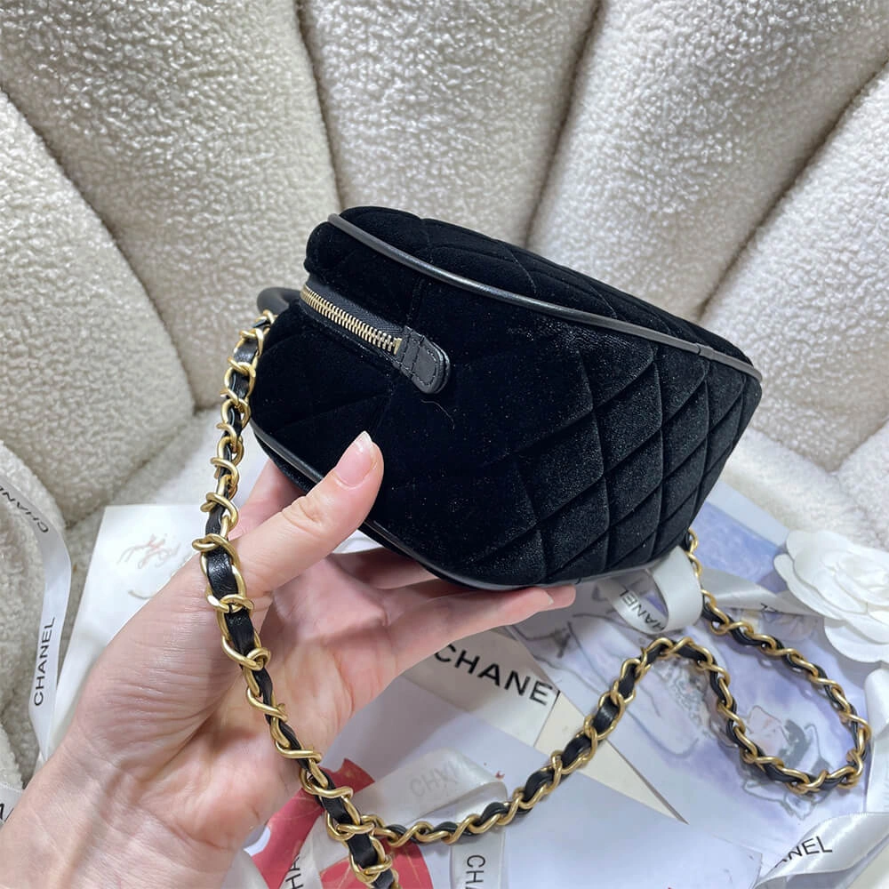 CHANEL Mini Bowling Bag(HIGH-END GRADE) ZipUp 1297