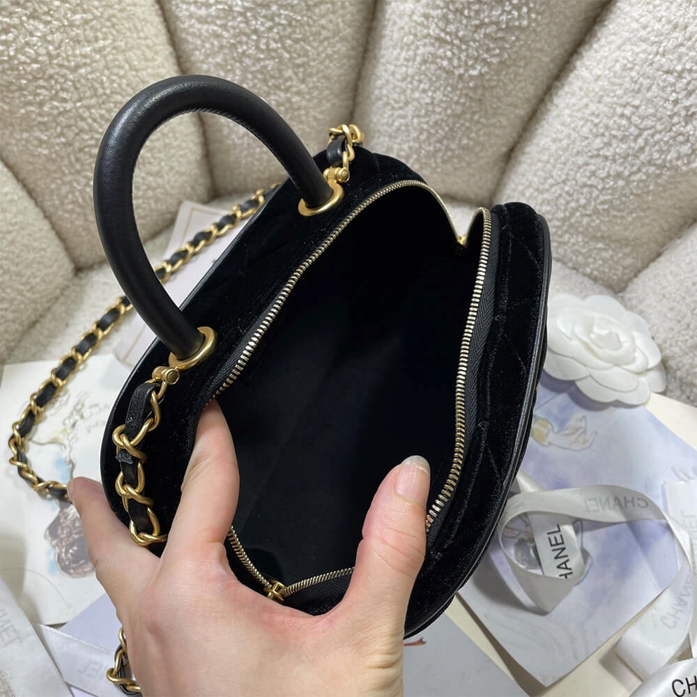 CHANEL Mini Bowling Bag(HIGH-END GRADE) ZipUp 1297