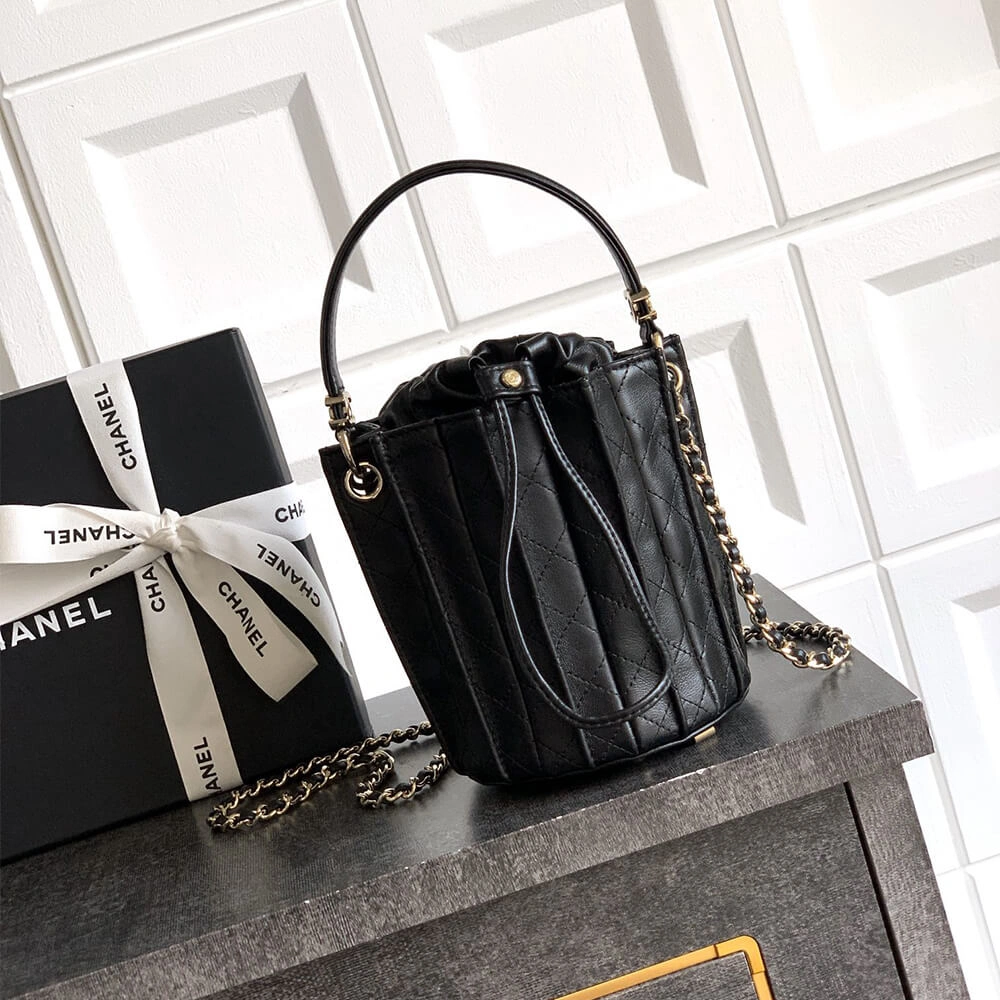 CHANEL Mini Bucket Bag(HIGH-END GRADE) Comfortable 1336