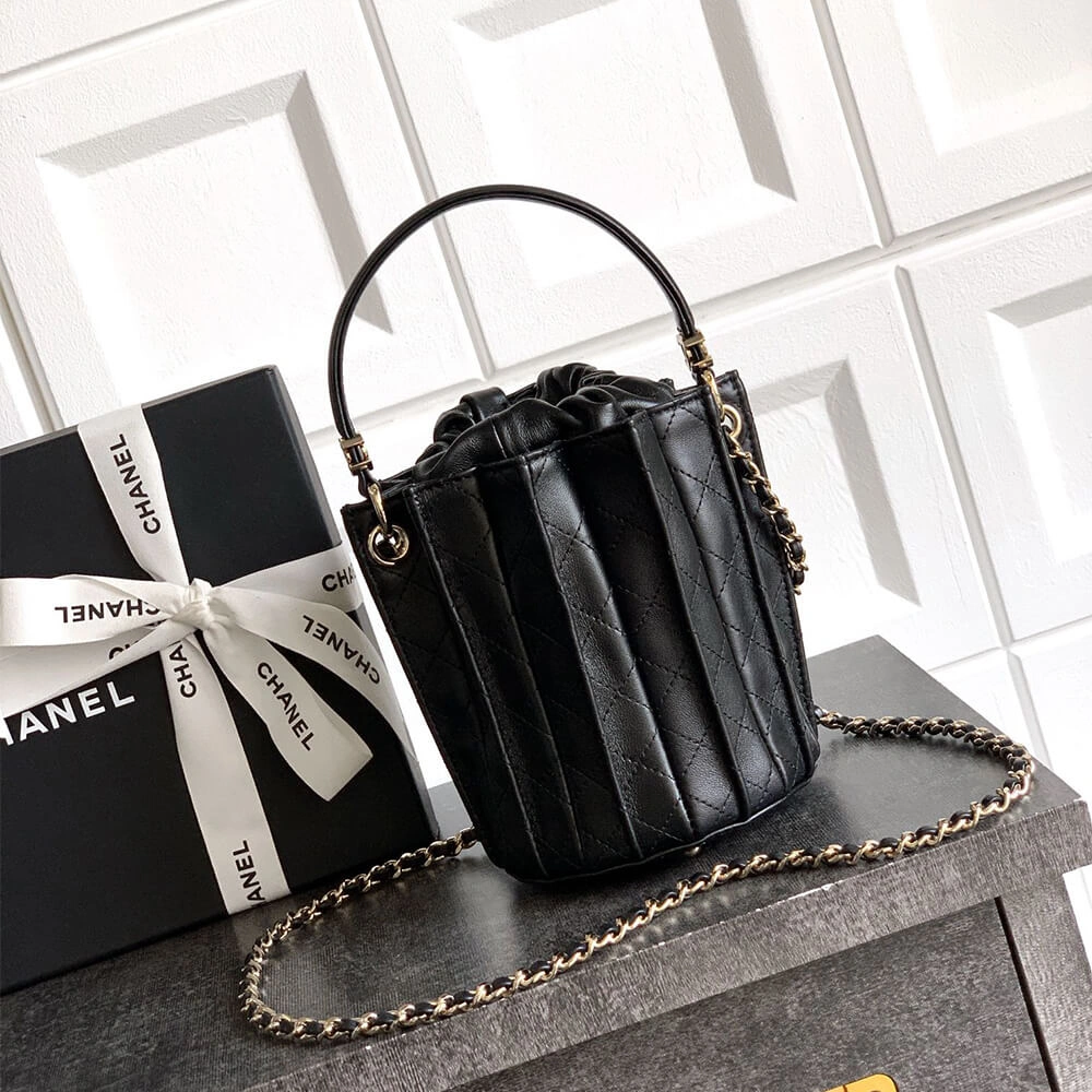 CHANEL Mini Bucket Bag(HIGH-END GRADE) Comfortable 1336