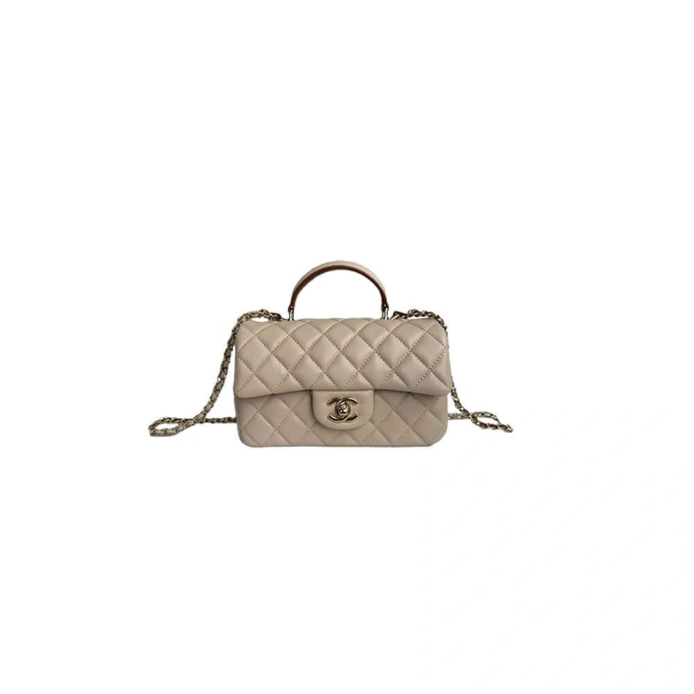CHANEL Mini  Handbag With Top Handle RelaxedFit 1377