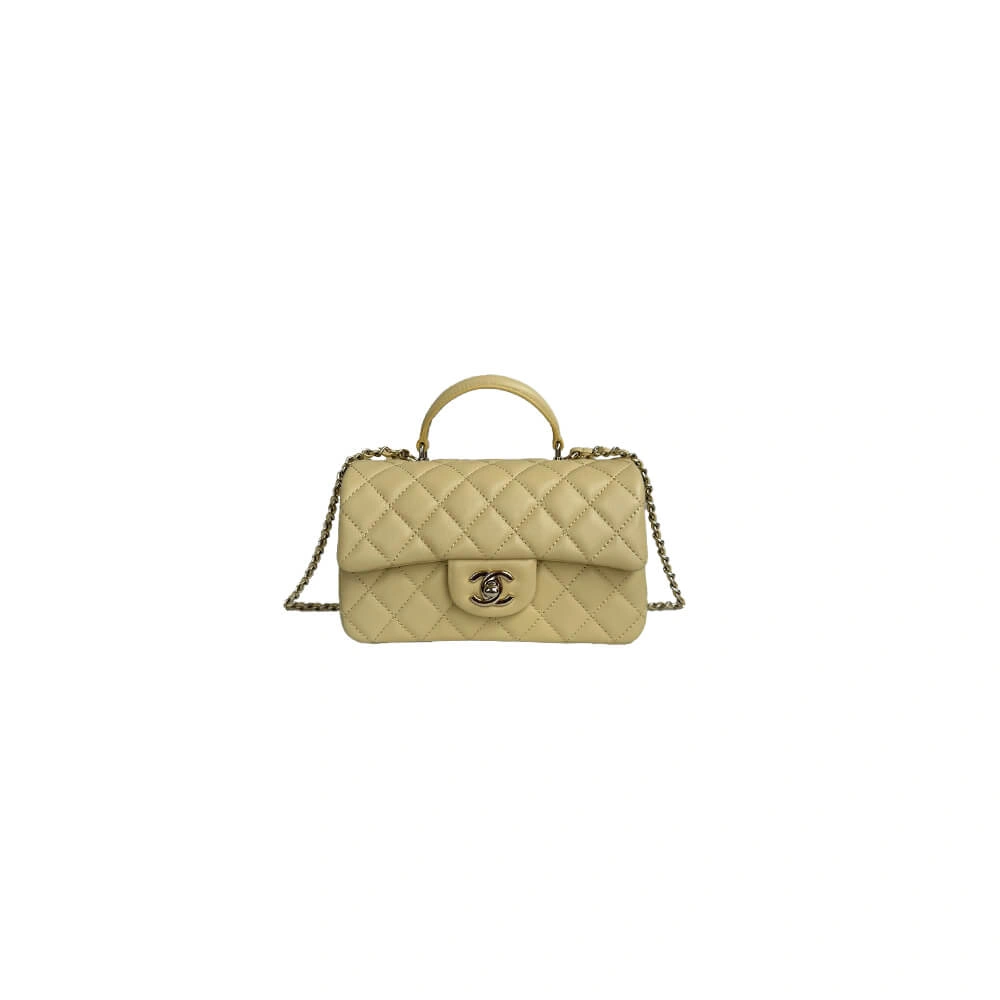 CHANEL Mini  Handbag With Top Handle FreshLook 1379