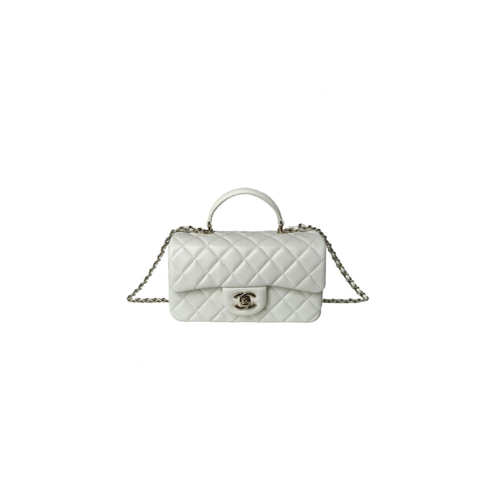 CHANEL Mini  Handbag With Top Handle Breathable 1380