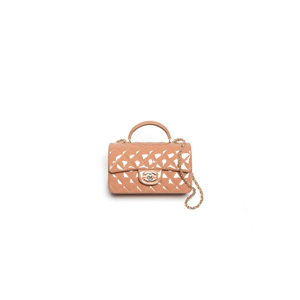 OnTrend CHANEL Mini  Handbag With Top Handle 1387