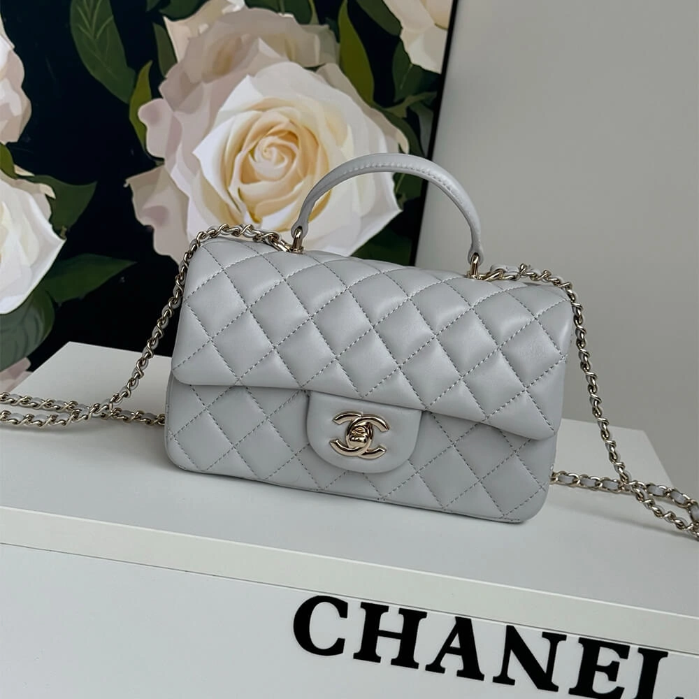 CHANEL Mini  Handbag With Top Handle OnTrend 1383