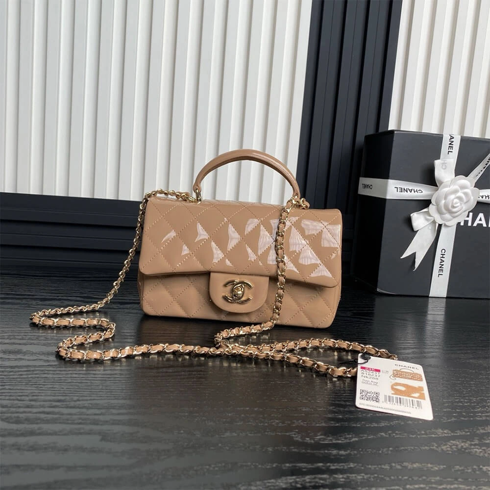OnTrend CHANEL Mini  Handbag With Top Handle 1387