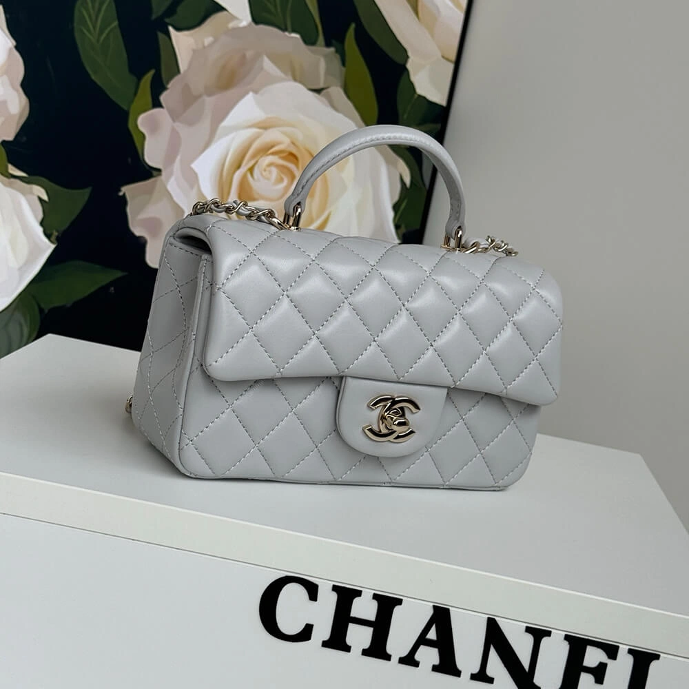 CHANEL Mini  Handbag With Top Handle OnTrend 1383