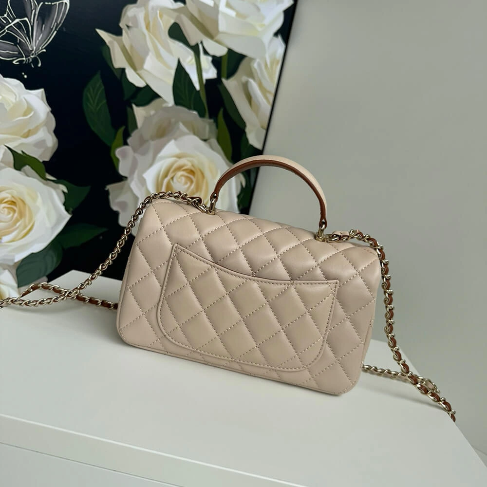 CHANEL Mini  Handbag With Top Handle RelaxedFit 1377