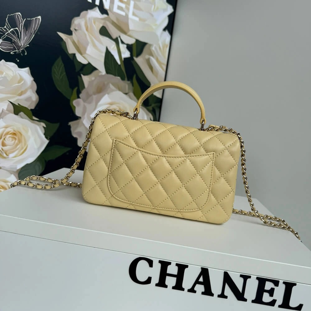 CHANEL Mini  Handbag With Top Handle FreshLook 1379