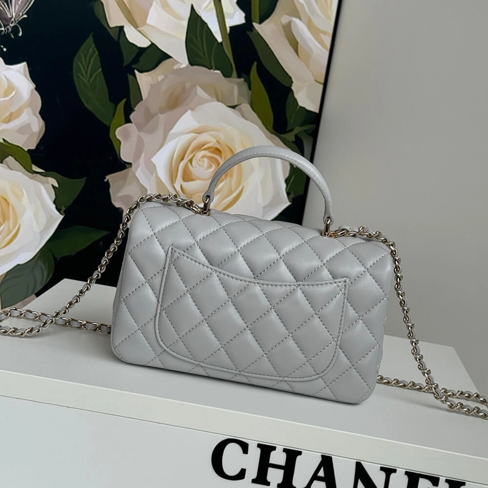 CHANEL Mini  Handbag With Top Handle OnTrend 1383
