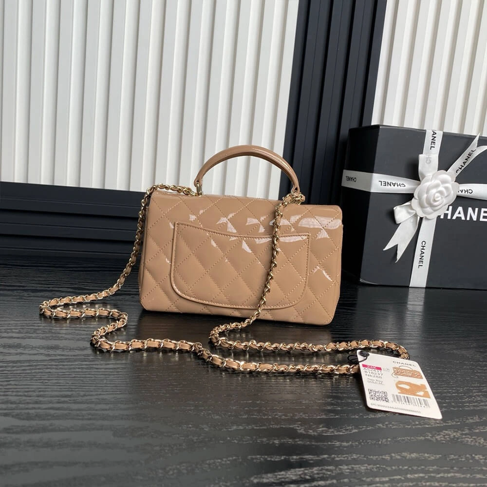 OnTrend CHANEL Mini  Handbag With Top Handle 1387