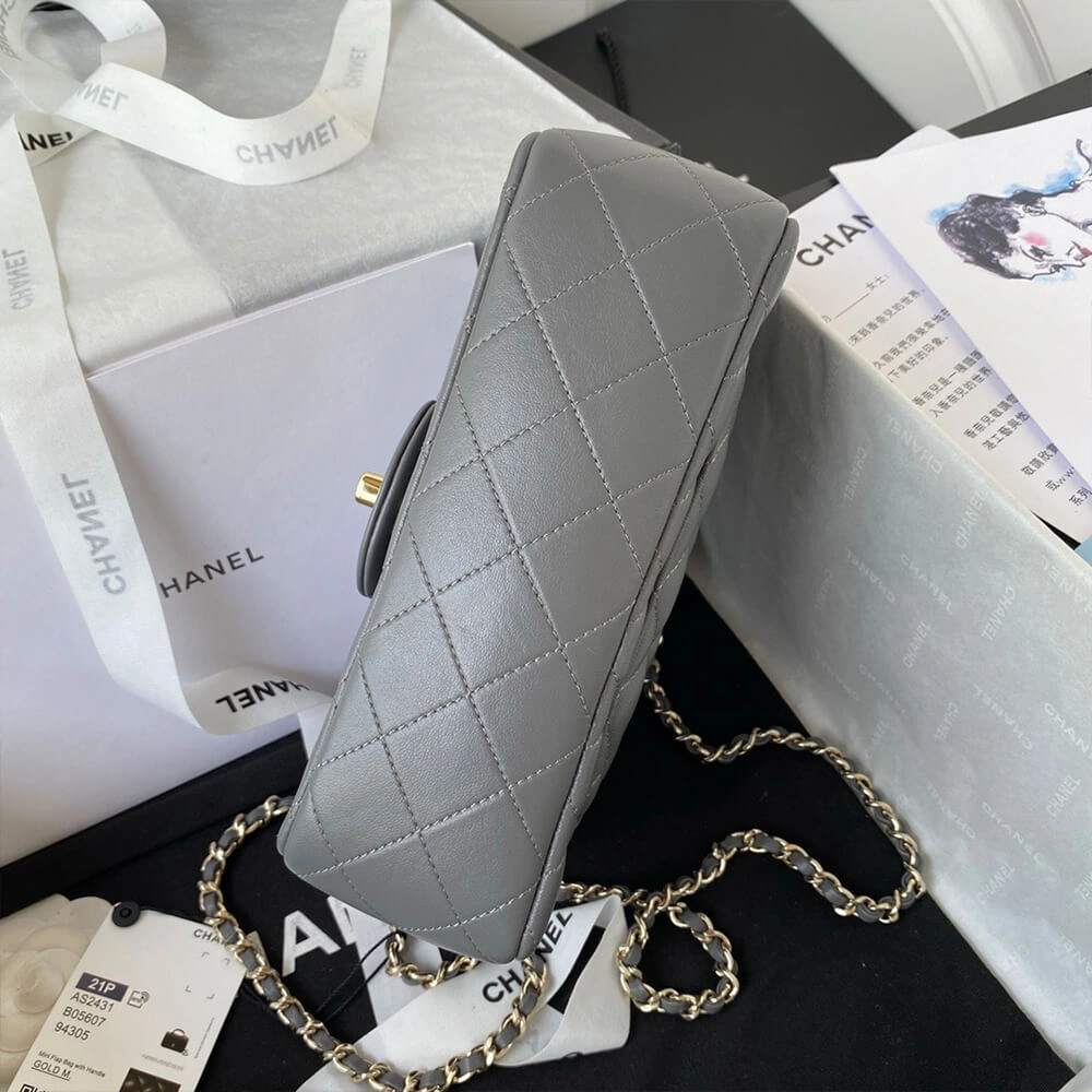 TravelReady CHANEL Mini  Handbag With Top Handle 1371