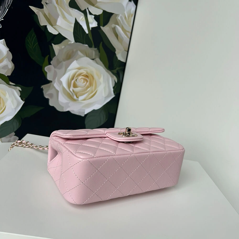 CHANEL Mini  Handbag With Top Handle Tailored 1384