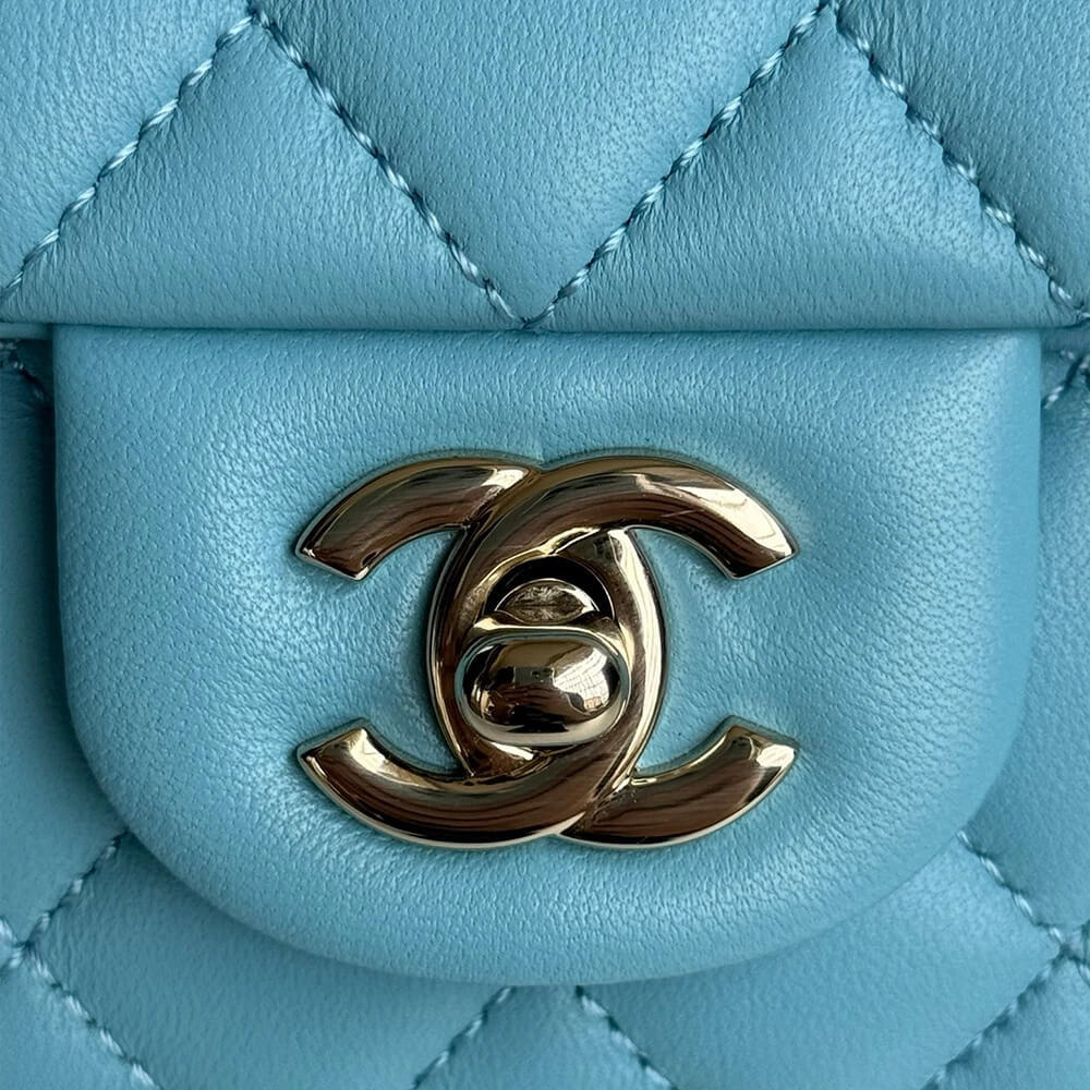 CHANEL Mini  Handbag With Top Handle Lightweight 1382