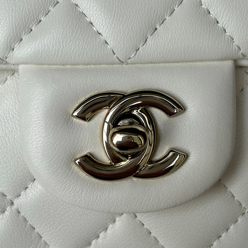 CHANEL Mini  Handbag With Top Handle Breathable 1380
