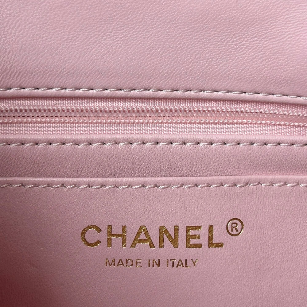 CHANEL Mini  Handbag With Top Handle Tailored 1384