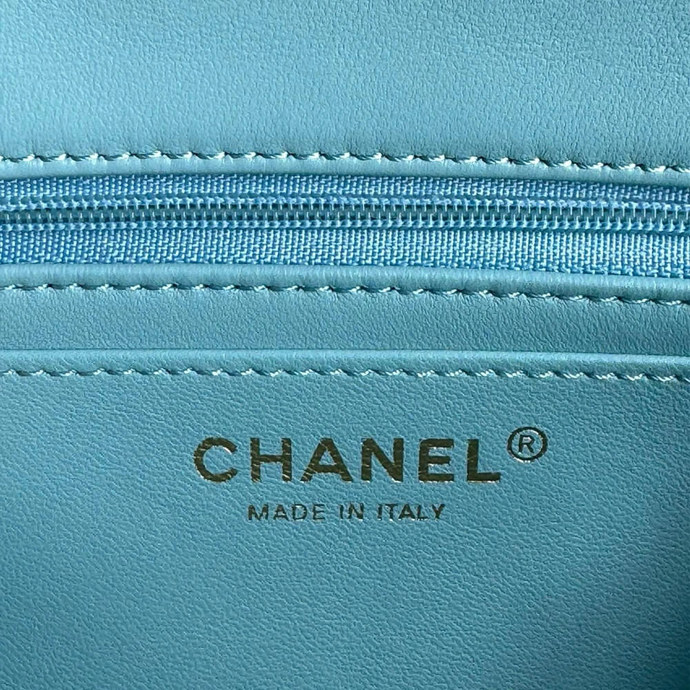CHANEL Mini  Handbag With Top Handle Lightweight 1382
