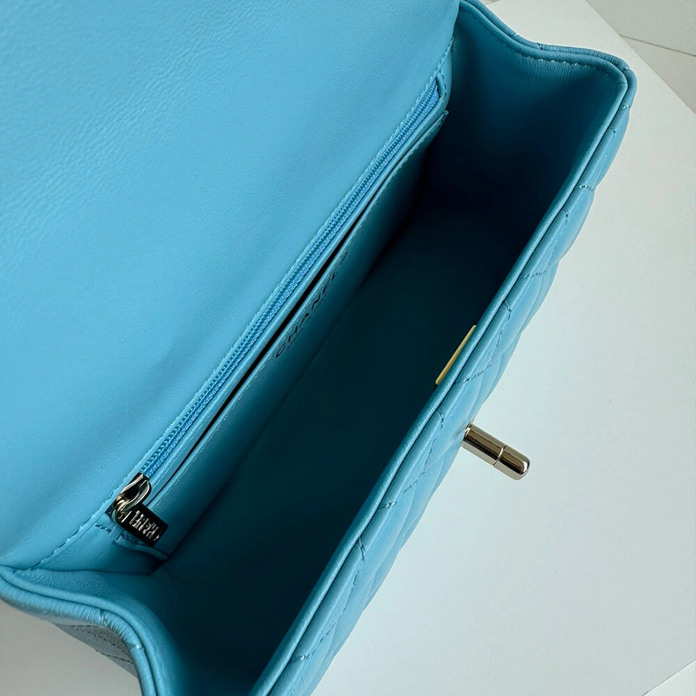 CHANEL Mini  Handbag With Top Handle Lightweight 1382