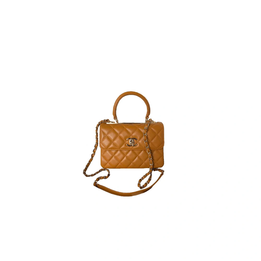 CHANEL Mini Flap Bag with Top Handle(HIGH-END GRADE) HighPerformance 1511