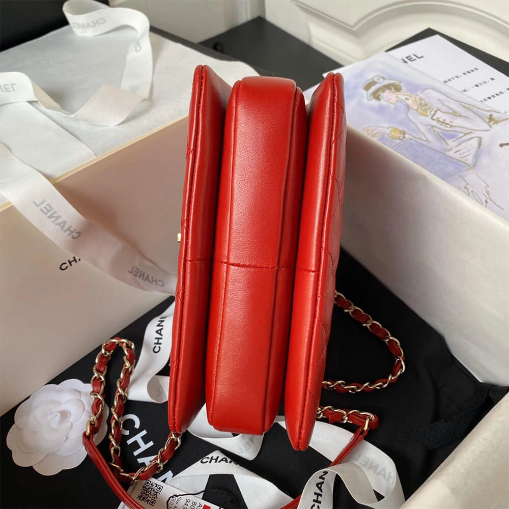 CHANEL Mini Flap Bag with Top Handle(HIGH-END GRADE) Reliable 1501