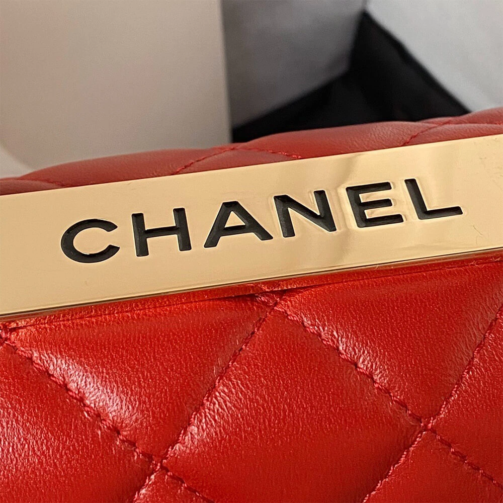 CHANEL Mini Flap Bag with Top Handle(HIGH-END GRADE) Reliable 1501