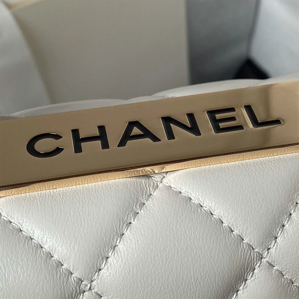 Lightweight CHANEL Mini Flap Bag with Top Handle(HIGH-END GRADE) 1499