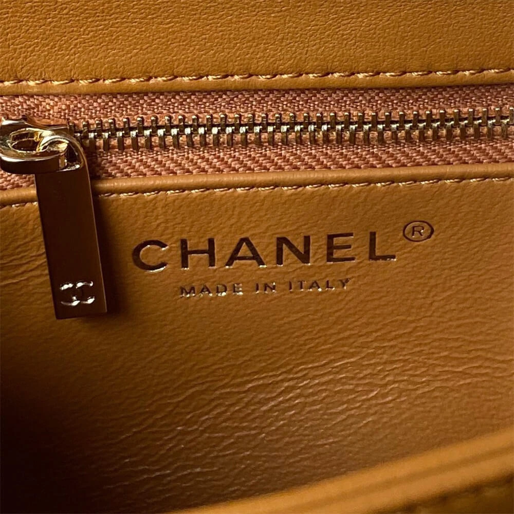 CHANEL Mini Flap Bag with Top Handle(HIGH-END GRADE) HighPerformance 1511