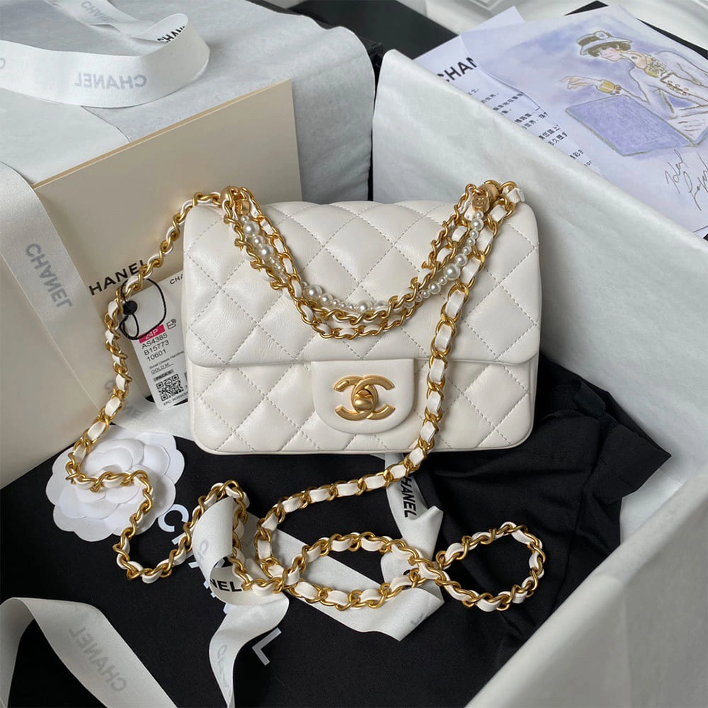 CHANEL Mini Flap Bag(HIGH-END GRADE) ZipUp 1320