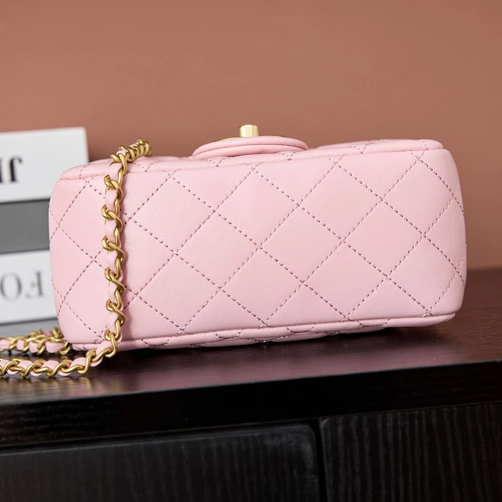 Compact CHANEL Mini Flap Bag(HIGH-END GRADE) 1338