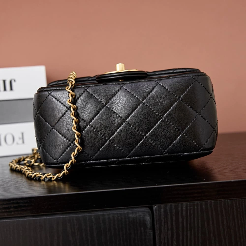 CHANEL Mini Flap Bag(HIGH-END GRADE) WrinkleFree 1330