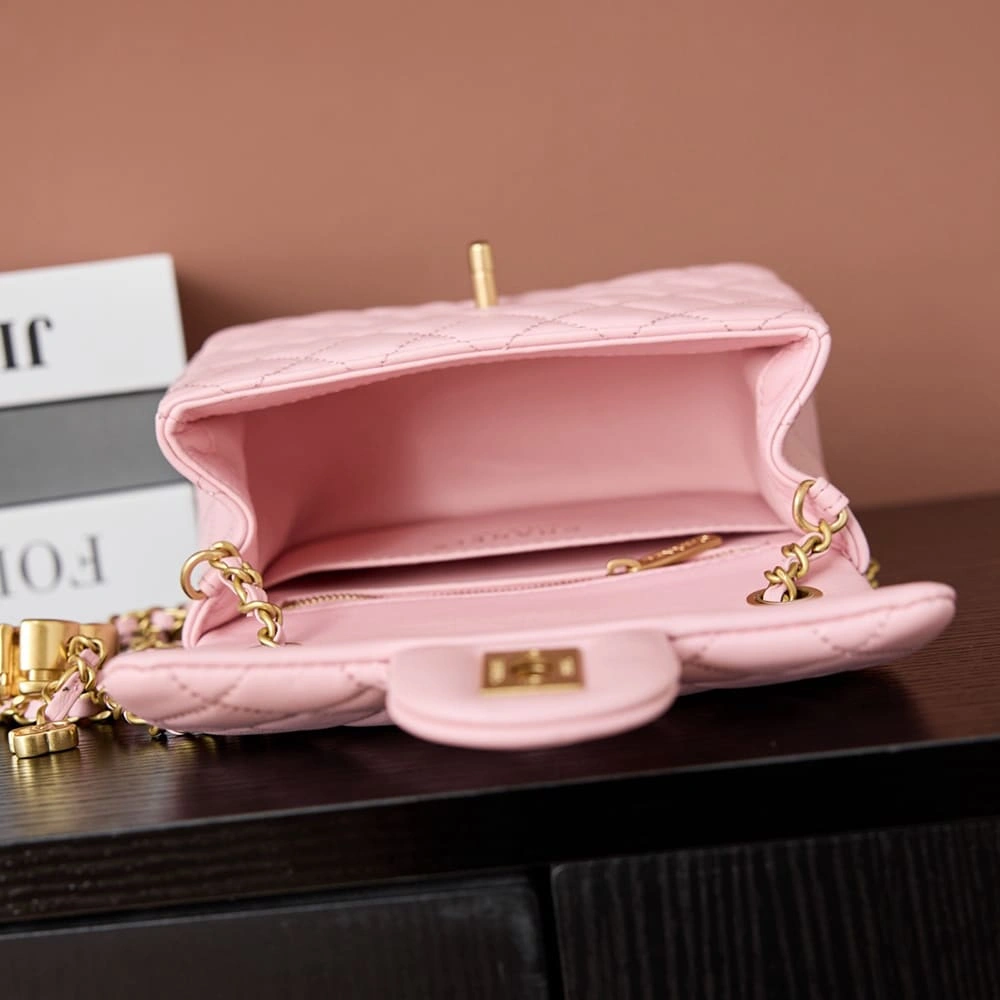 Compact CHANEL Mini Flap Bag(HIGH-END GRADE) 1338