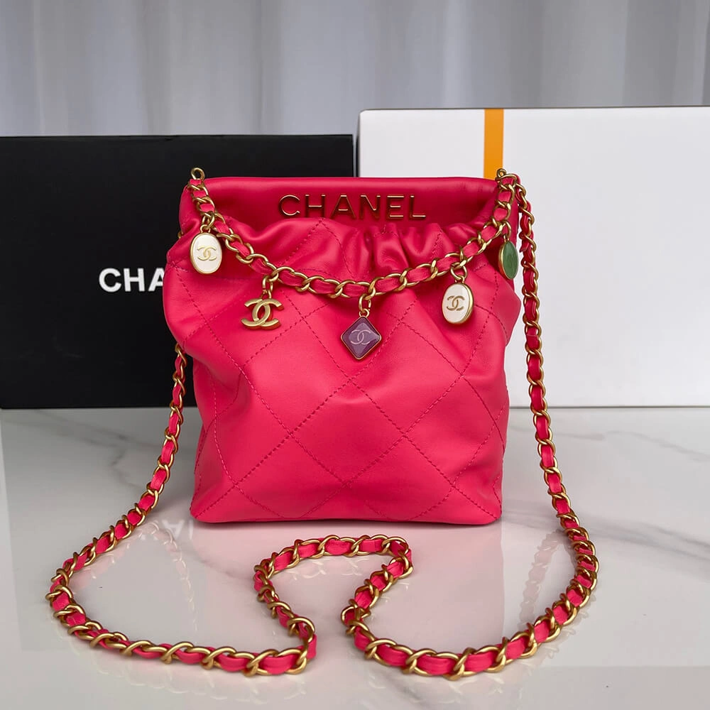 CHANEL SMALL BUCKET BAG Attractive 1323