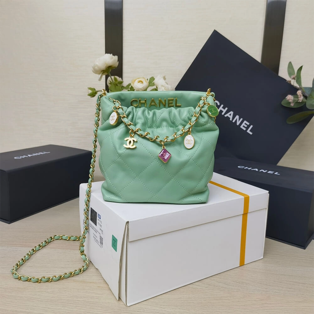 CHANEL SMALL BUCKET BAG SunProtective 1299