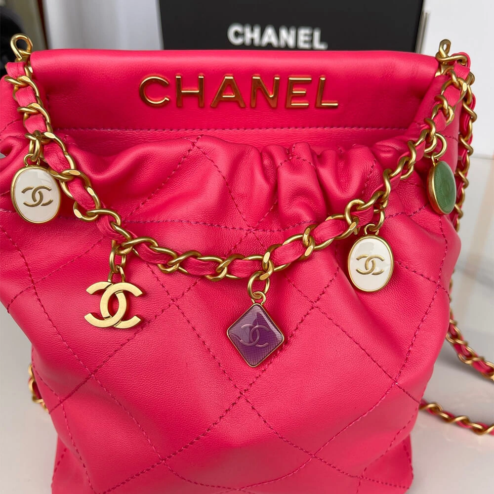 CHANEL SMALL BUCKET BAG Attractive 1323