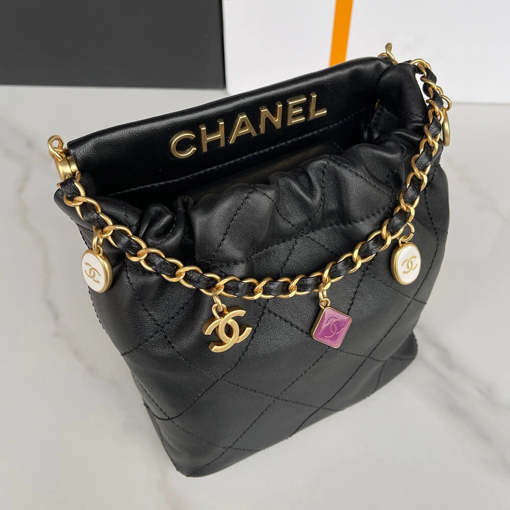 Casual CHANEL SMALL BUCKET BAG 1316