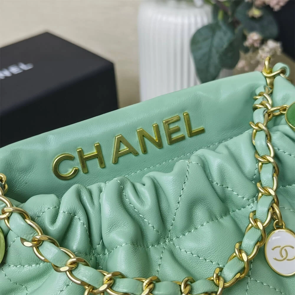 CHANEL SMALL BUCKET BAG SunProtective 1299