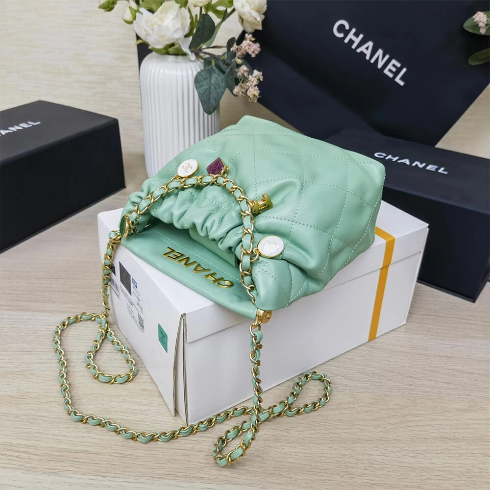 CHANEL SMALL BUCKET BAG SunProtective 1299