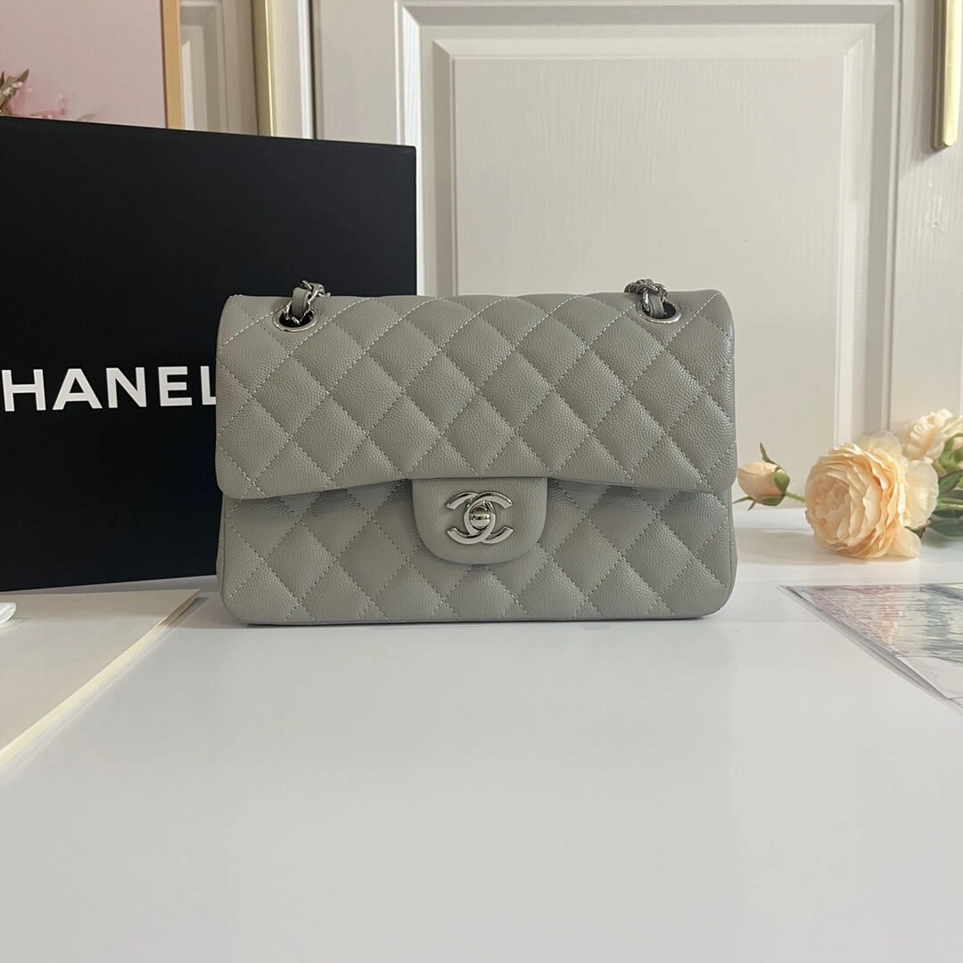 CHANEL SMALL CLASSIC HANDBAG WaterResistant 1472
