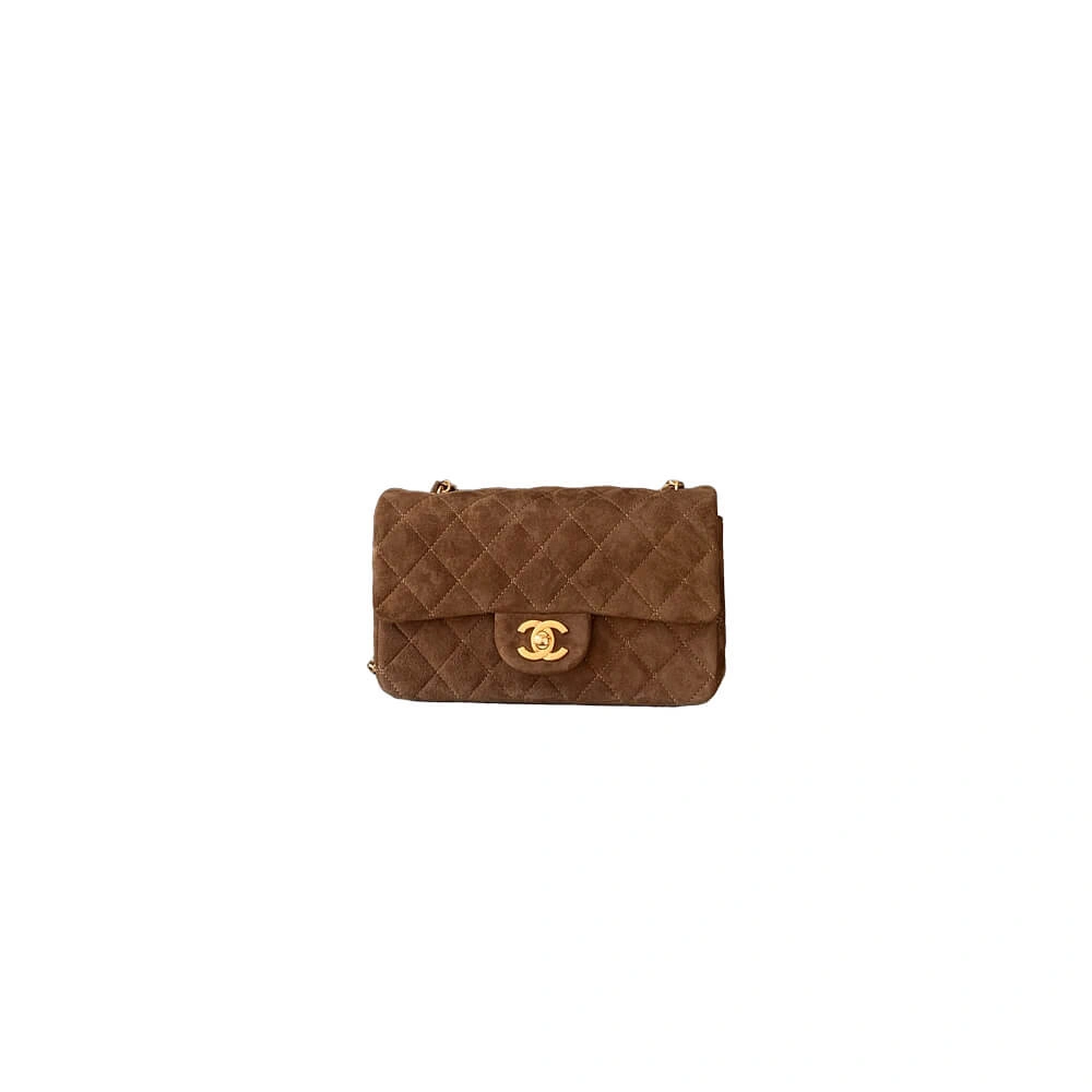 CHANEL SUEDE MINI FLAP BAG(HIGH-END GRADE) OnTrend 1611