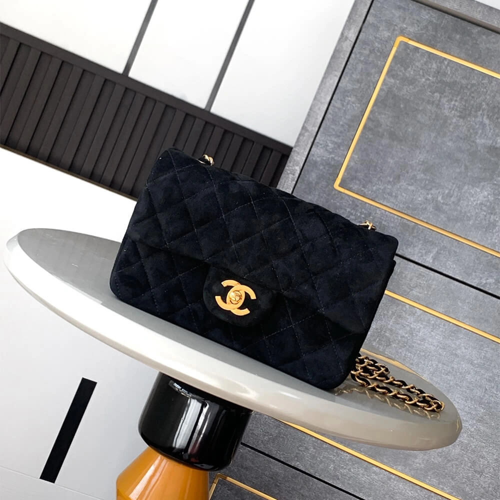 Reliable CHANEL SUEDE MINI FLAP BAG(HIGH-END GRADE) 1615