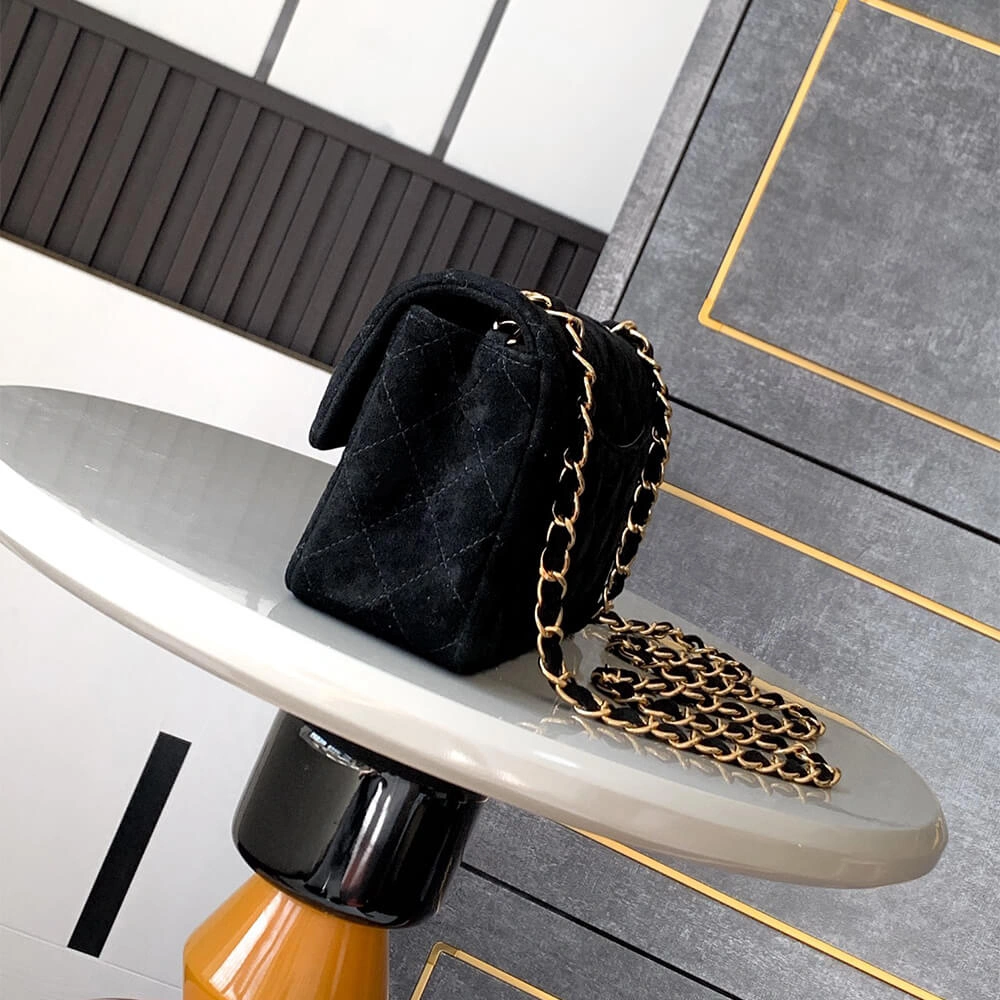 Reliable CHANEL SUEDE MINI FLAP BAG(HIGH-END GRADE) 1615