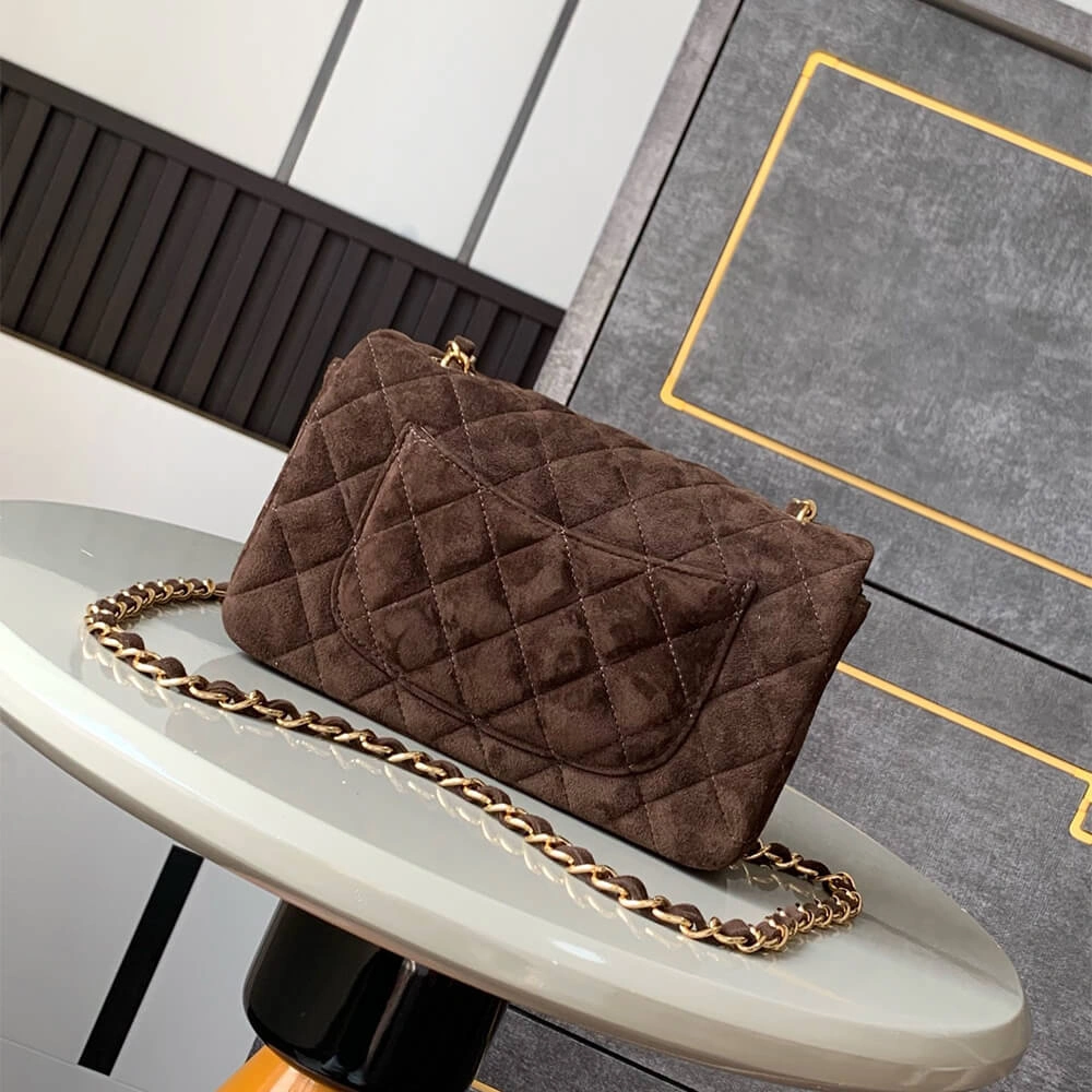CHANEL SUEDE MINI FLAP BAG(HIGH-END GRADE) Upgraded 1597