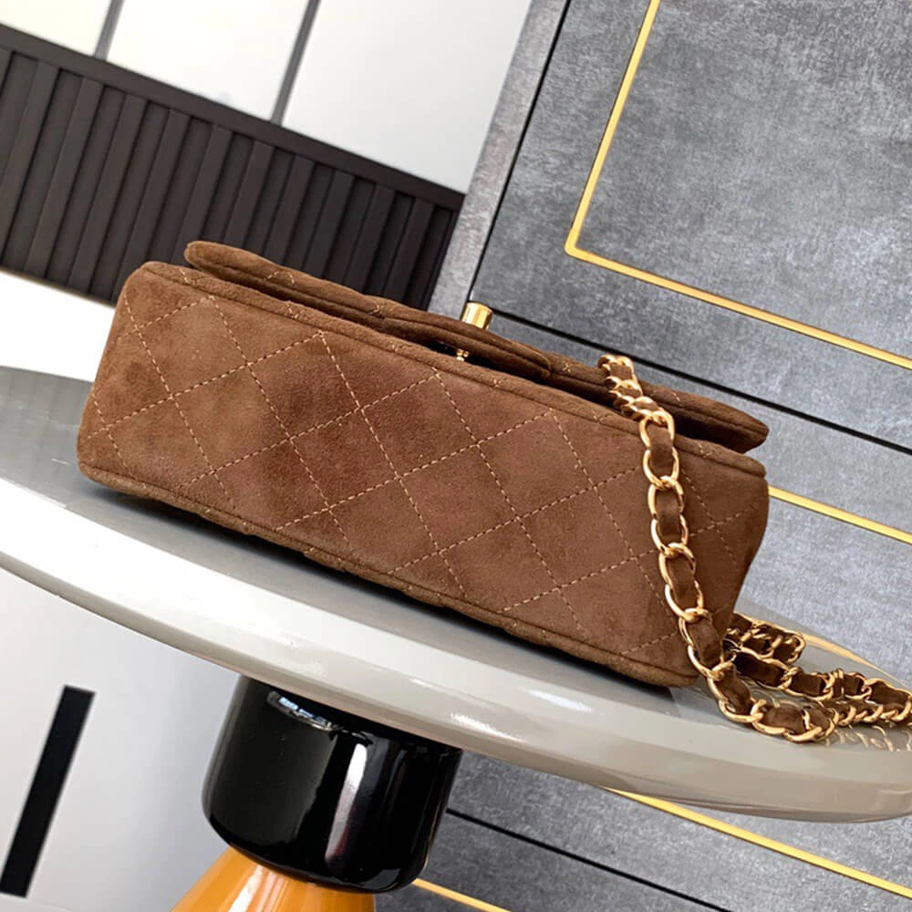 CHANEL SUEDE MINI FLAP BAG(HIGH-END GRADE) OnTrend 1611