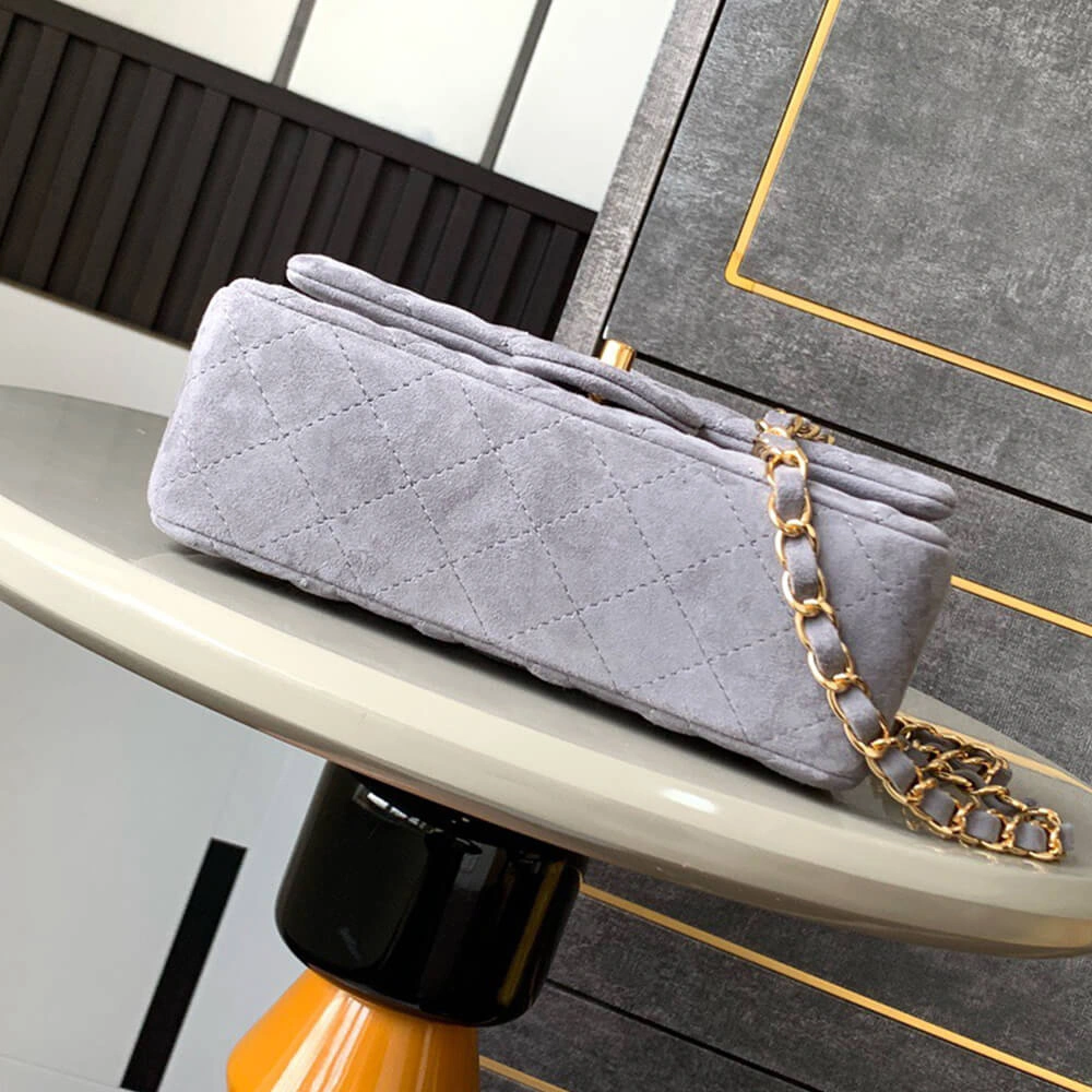 CHANEL SUEDE MINI FLAP BAG(HIGH-END GRADE) Lightweight 1589