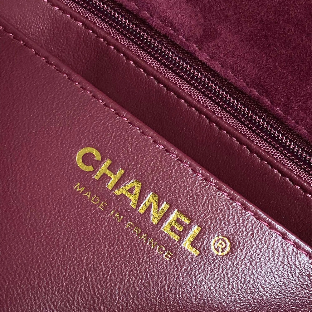 CHANEL SUEDE MINI FLAP BAG(HIGH-END GRADE) DailyWear 1591