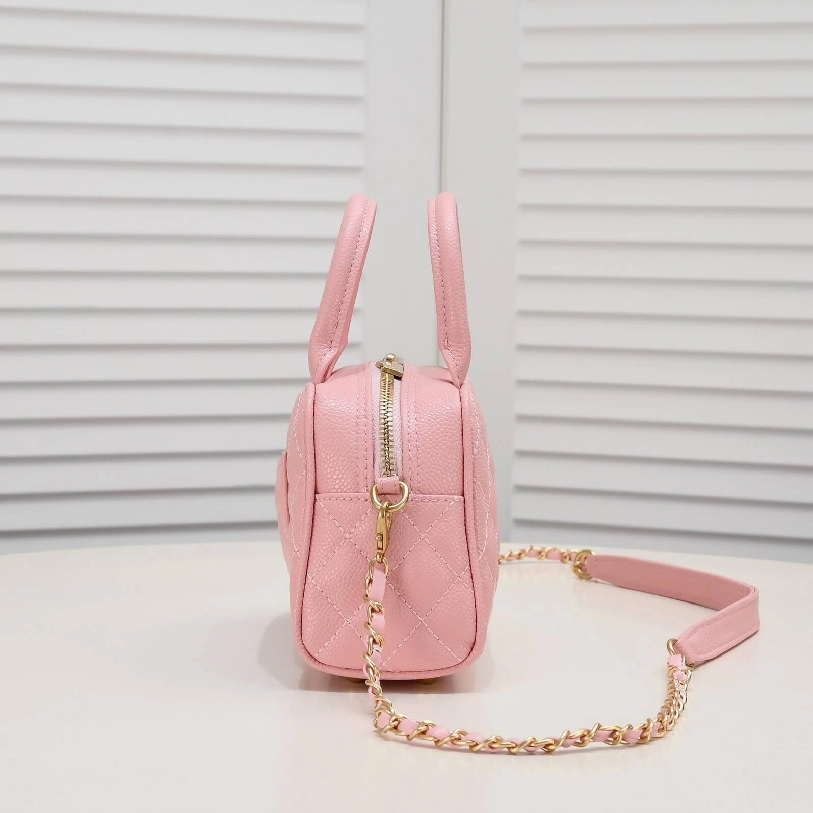 CHANEL Small Vintage Boston Bag HighQuality 1480
