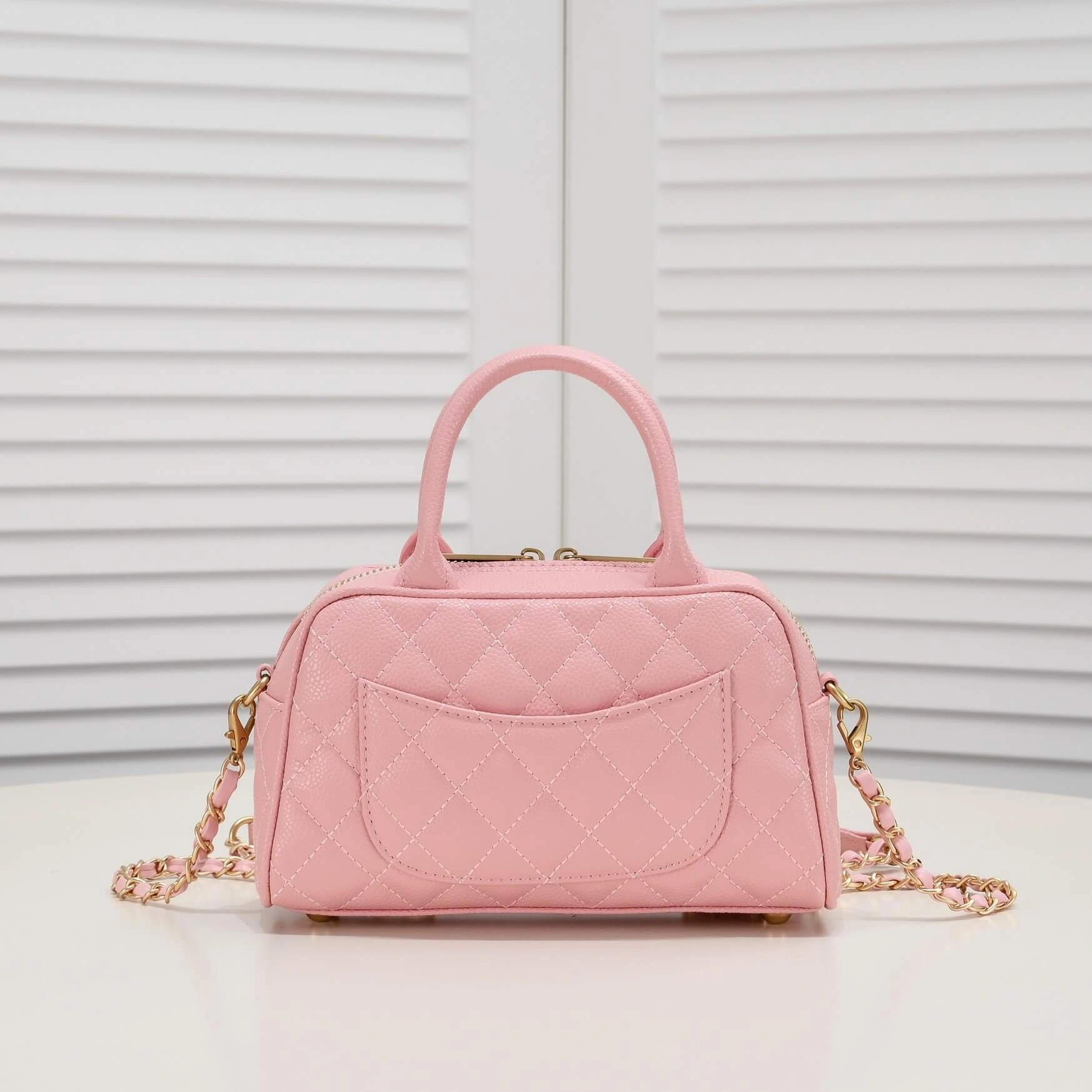 CHANEL Small Vintage Boston Bag HighQuality 1480