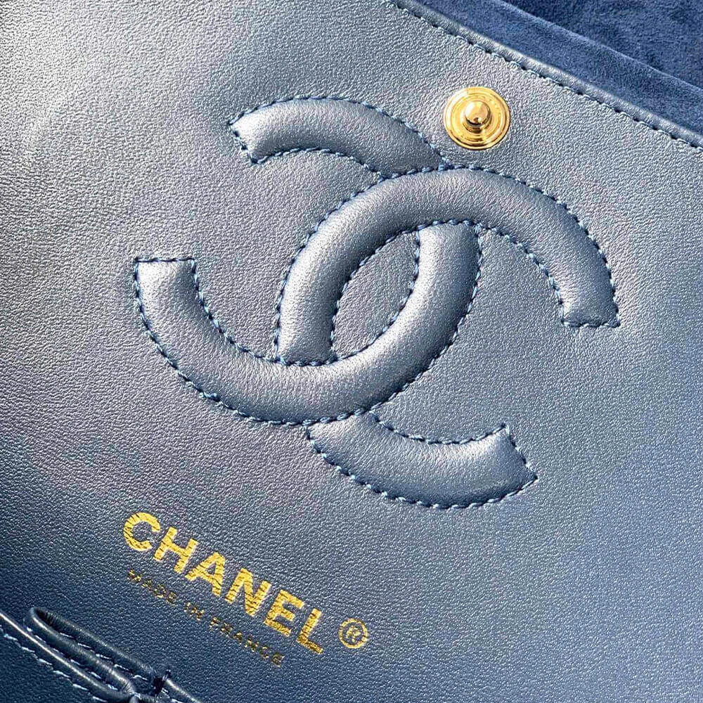 CHANEL Suede  Double Flap Handbag(HIGH-END GRADE) Functional 1613