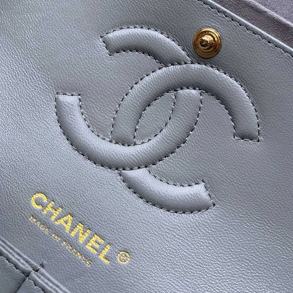 CHANEL Suede  Double Flap Handbag(HIGH-END GRADE) Tailored 1607