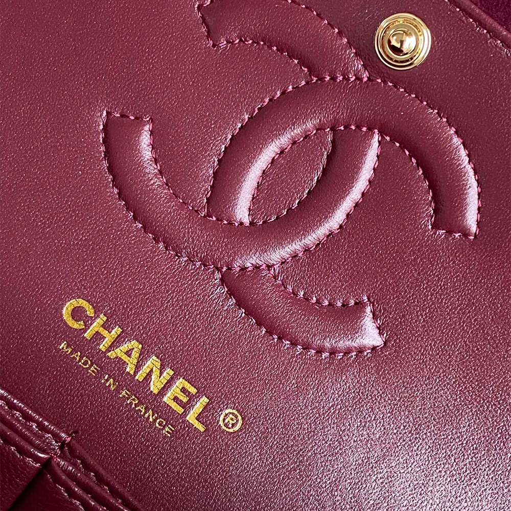 HighQuality CHANEL Suede  Double Flap Handbag(HIGH-END GRADE) 1612